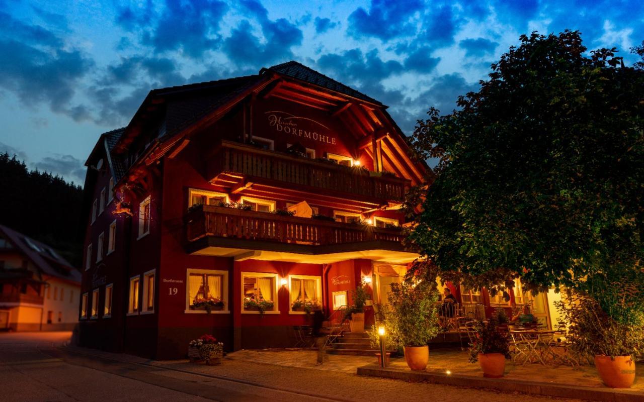 ホテル Hirschen-Dorfmuehle Biederbach Baden-Württemberg エクステリア 写真