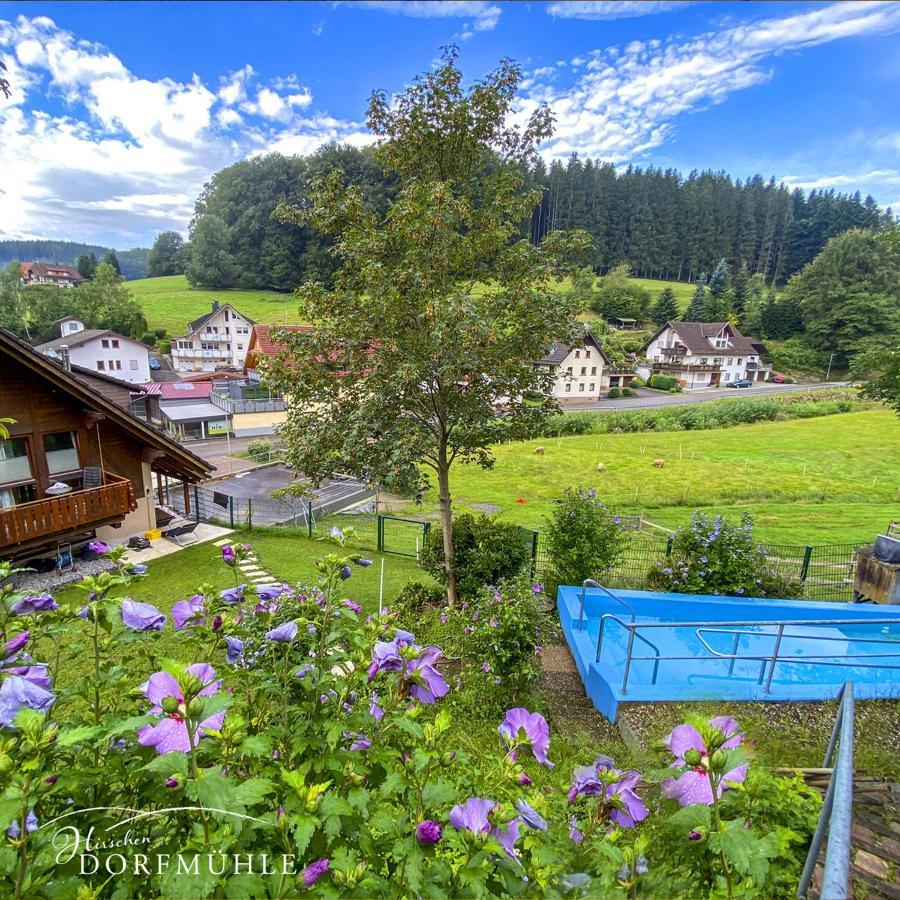 ホテル Hirschen-Dorfmuehle Biederbach Baden-Württemberg エクステリア 写真