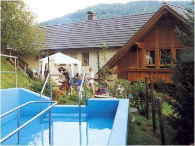 ホテル Hirschen-Dorfmuehle Biederbach Baden-Württemberg エクステリア 写真